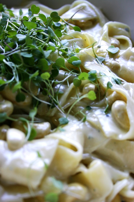 TheGoodGreeff  Gorgonzola Pasta with Cashews